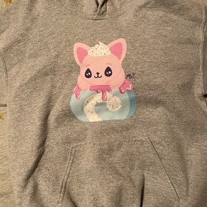 Moriah Elizabeth hoodie. Size indicates medium but runs small in my opinion.